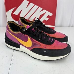 Nike Waffle One Active Fuchsia University Gold DA7995-600 Men’s Size 11 EUC.‎